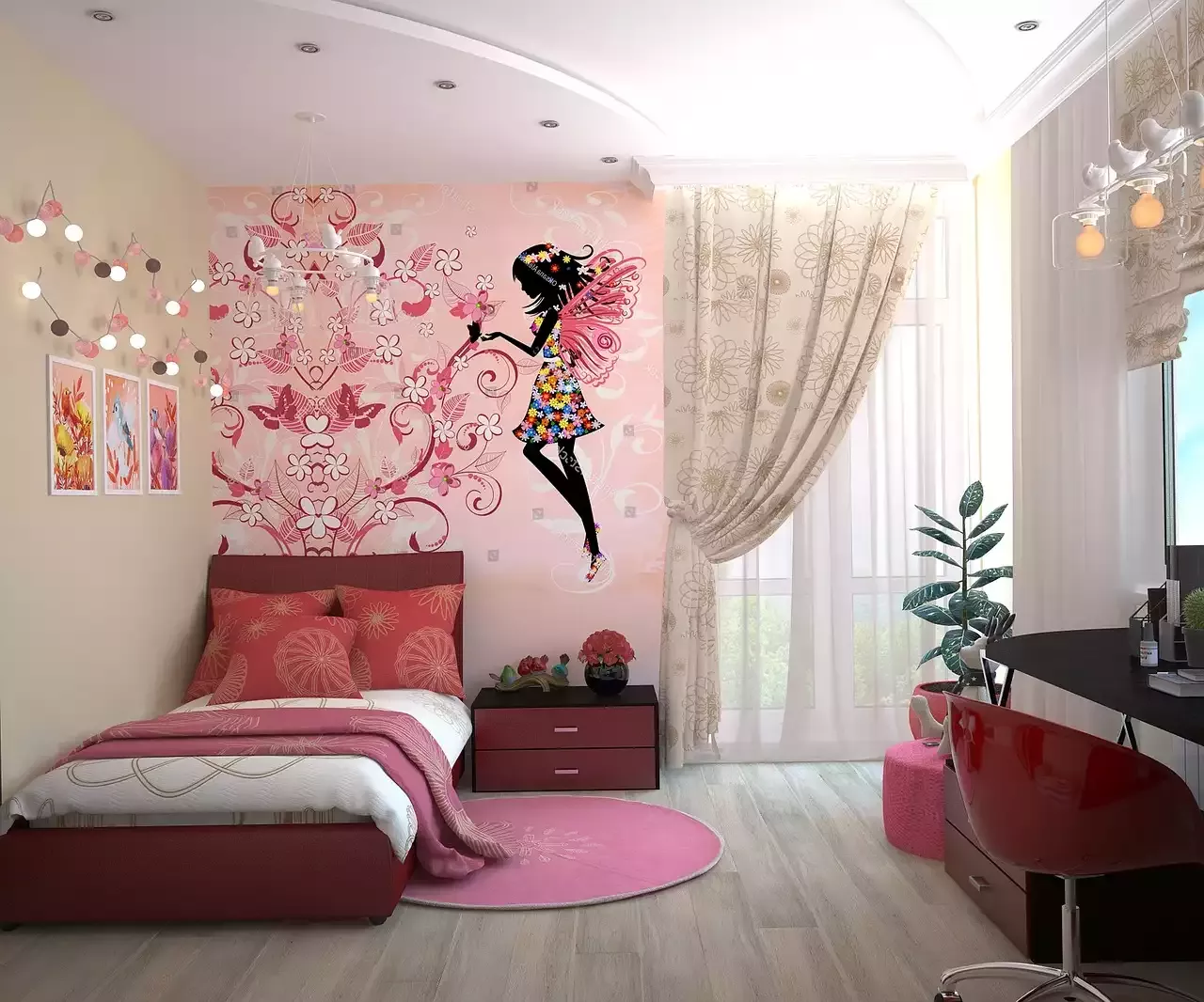 Design a Kids Bedroom For Girls